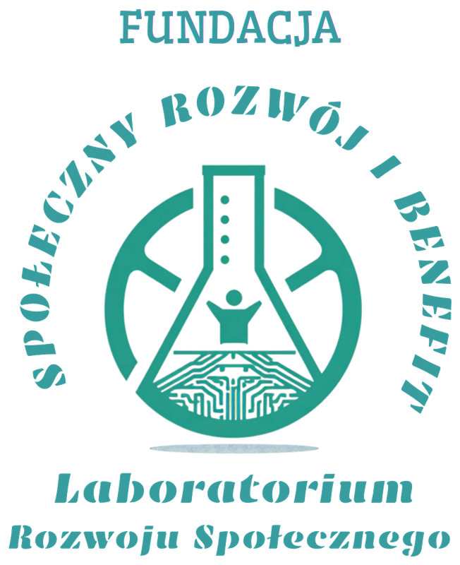 Logo Fundacji Społeczny Rozwój i Benefit – Laboratorium Rozwoju Społecznego
